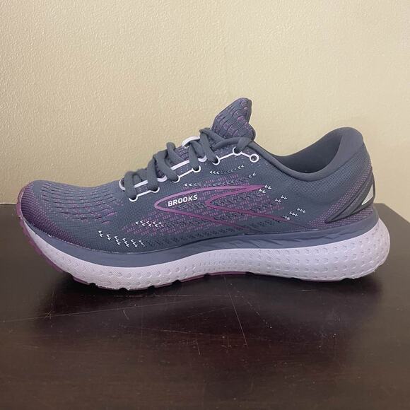 Brooks Glycerin 19 Women's Running Shoes Purple Gray - Picture 5 of 7